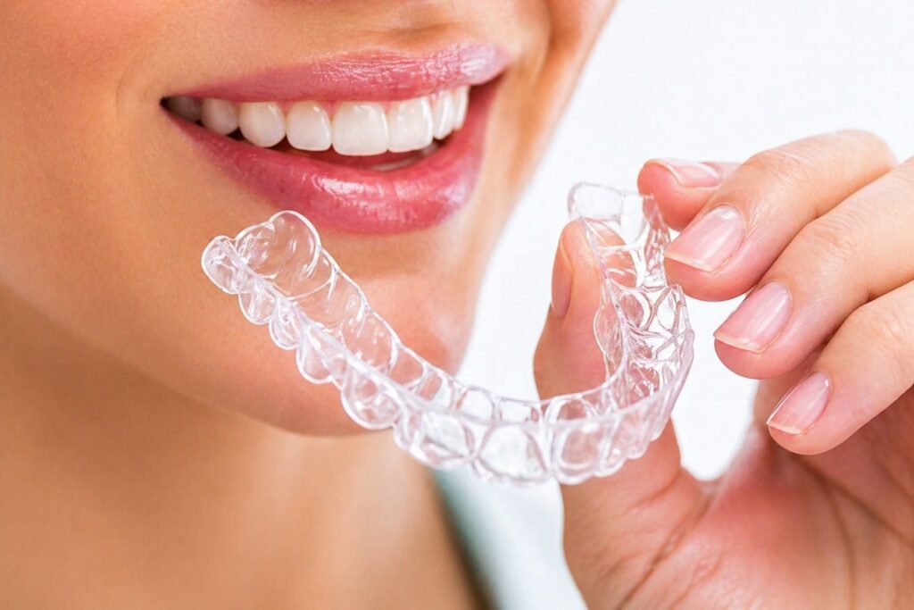 Dentist in Castle Hill orthodontics clear aligners Memon Dental Care